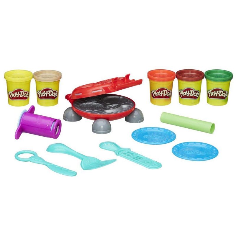 achat-vente-en-ligne-pâte-à-modeler-burger-party-hasbro-playdoh-jouets-loisir-enfants-mixte-etoilejouet-maroc